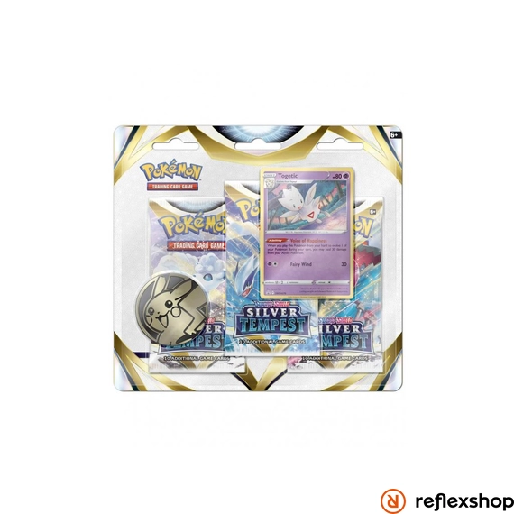 Pokemon TCG: Sword &amp; Shield 12 Silver Tempest 3-Pack Booster