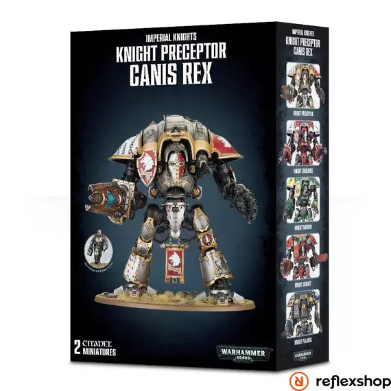 Imperial Knights: Knight Questoris minifigurák