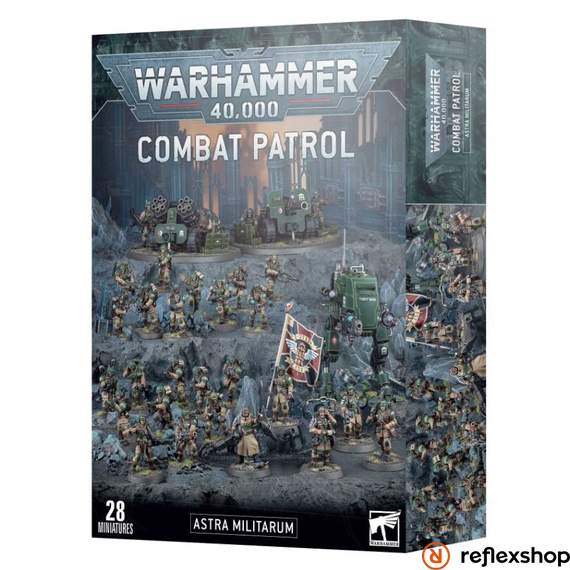Warhammer 40000 Combat Patrol: Astra Militarum minifigurák