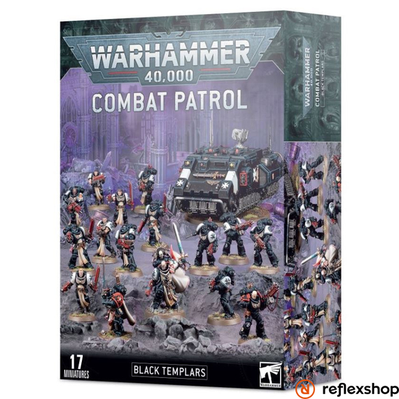 Warhammer 40000 Combat Patrol: Black Templars minifigurák