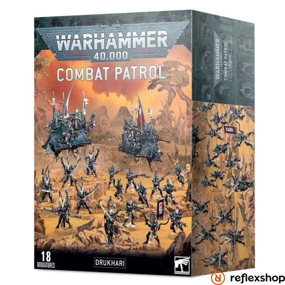 Warhammer 40000 Combat Patrol: Drukhari minifigurák