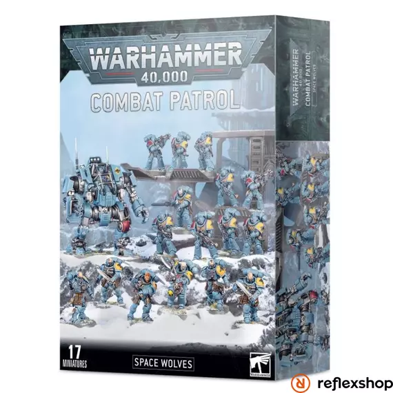 Warhammer 40000 Combat Patrol: Space Wolves minifigurák