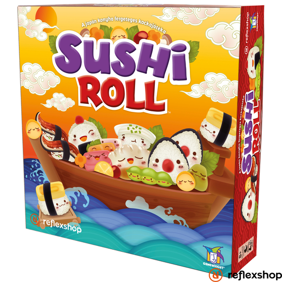 Sushi Roll társasjáték dobozborító