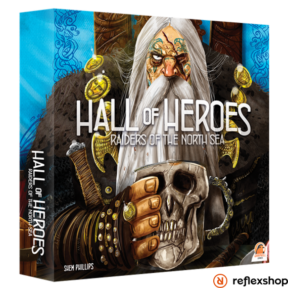  Raiders of North Sea társasjáték Hall of Heroes kiegészítő, angol nyelvű 