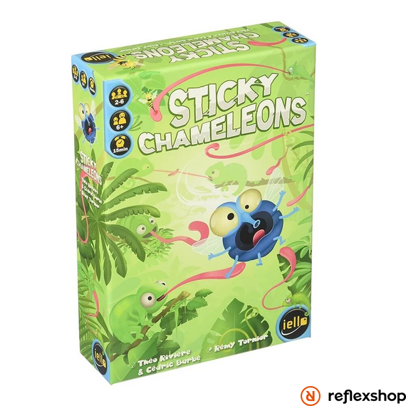 Sticky Chameleons társasjáték, angol