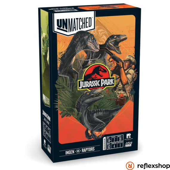 Unmatched: Jurassic Park – InGen vs. Raptors társasjáték