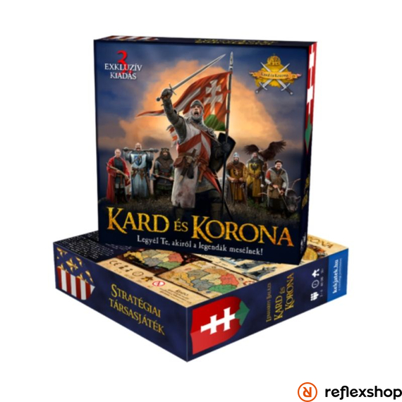 Kard és Korona társasjáték, 3. kiadás | Reflexshop