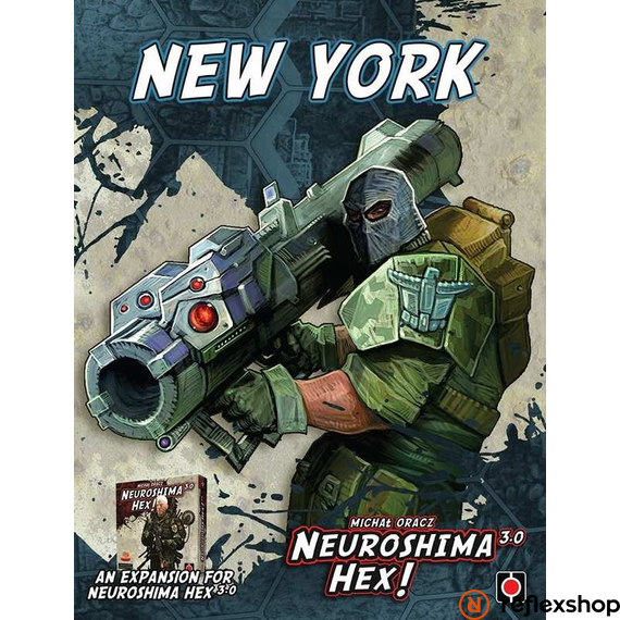 Neuroshima HEX 3.0 - New York kiegészítő, angol