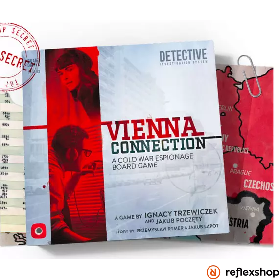   Vienna Connection társasjáték, angol nyelvű 