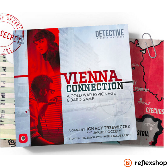   Vienna Connection társasjáték, angol nyelvű 