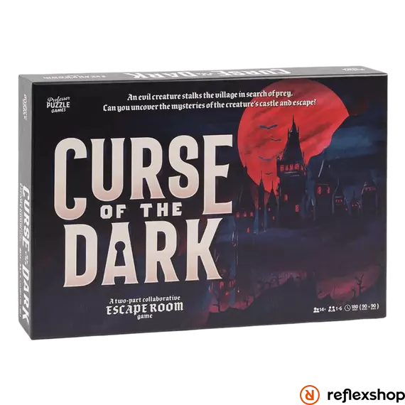 Curse of the Dark társasjáték, angol nyelvű