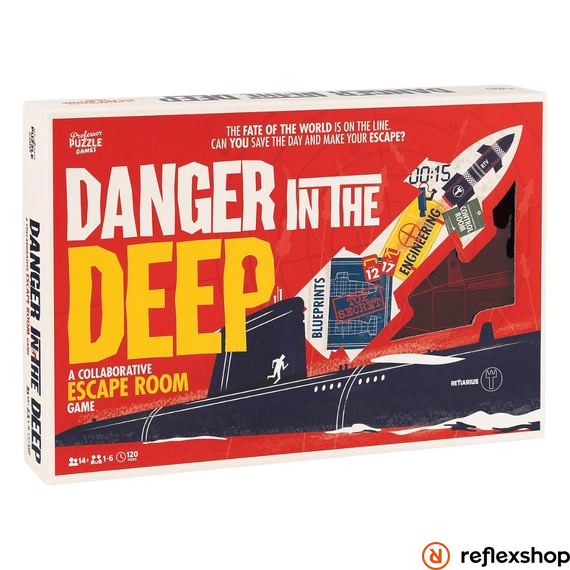Danger in the Deep társasjáték, angol nyelvű