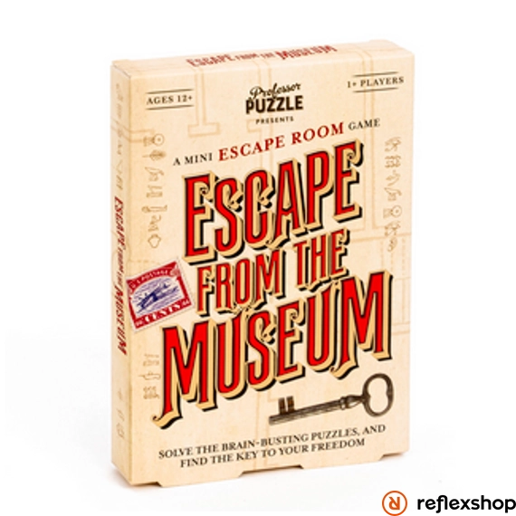 Escape from the Museum, angol nyelvű logikai társasjáték