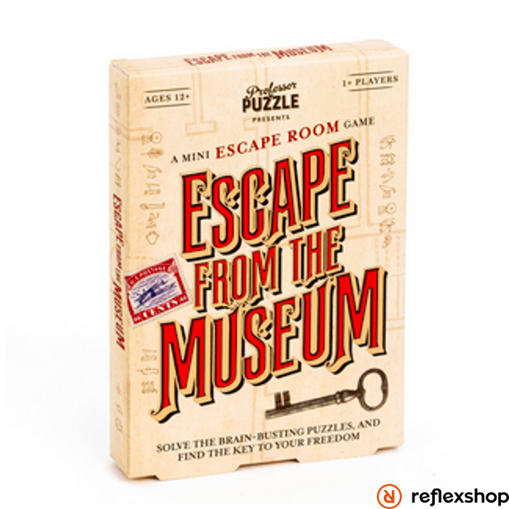 Escape from the Museum, angol nyelvű logikai társasjáték