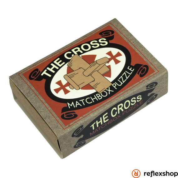 The Cross Matchbox Professor Puzzle ördöglakat