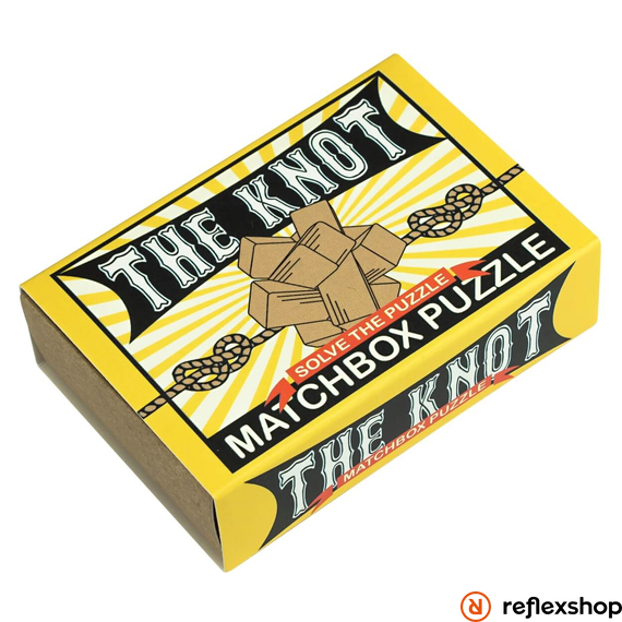 The Knot Matchbox Professor Puzzle ördöglakat