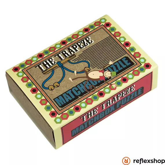 The Trapeze Matchbox Professor Puzzle ördöglakat