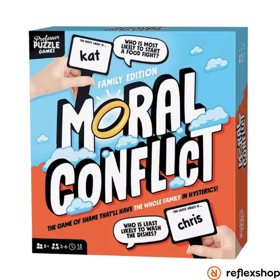 Moral Conflict: Family Edition társasjáték, angol nyelvű