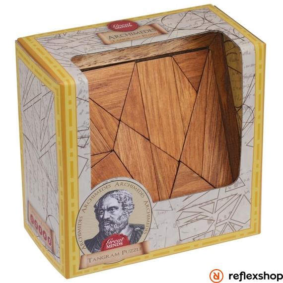 Nagy Elmék - Arkhimédész Tangram Professor Puzzle ördöglakat