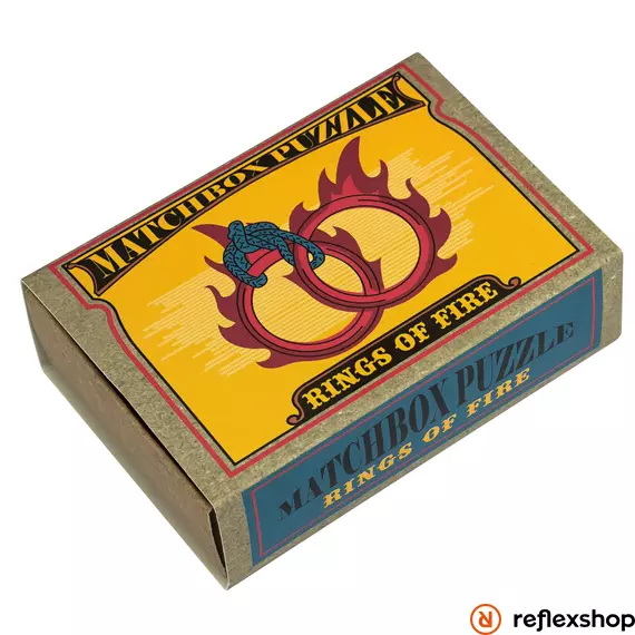 Rings of Fire Matchbox Professor Puzzle ördöglakat