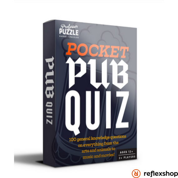 Pocket Pub Quiz, angol nyelvű kívzjáték