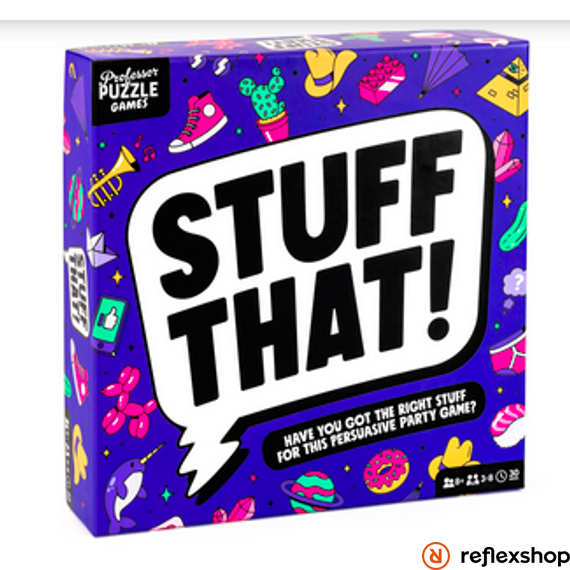Stuff That! angol nyelvű  társasjáték