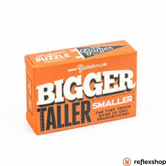 PP Matchbox kártyajáték - Bigger, taller, smaller