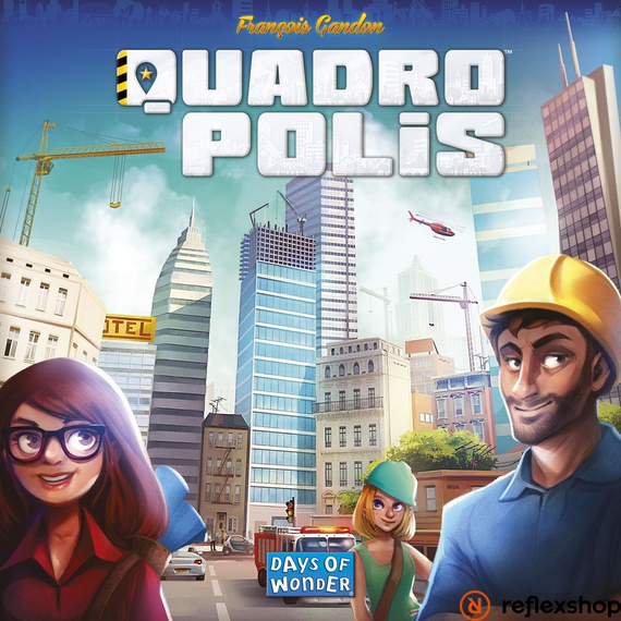 Quadropolis társasjáték, angol nyelvű