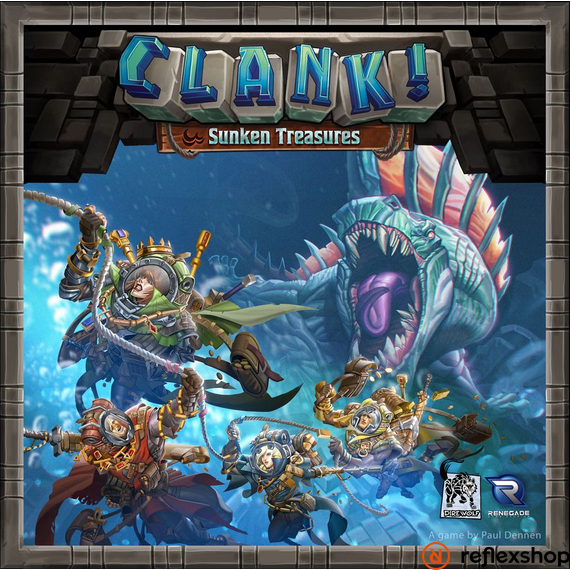 Clank! társasjáték Sunken Treasures kiegészítő, angol nyelvű