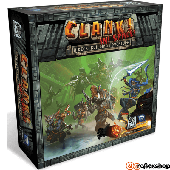 Clank! In! Space! angol nyelvű társasjáték
