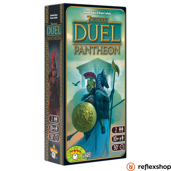  7 Wonders Duel társasjáték Pantheon kiegészítő, angol nyelvű 