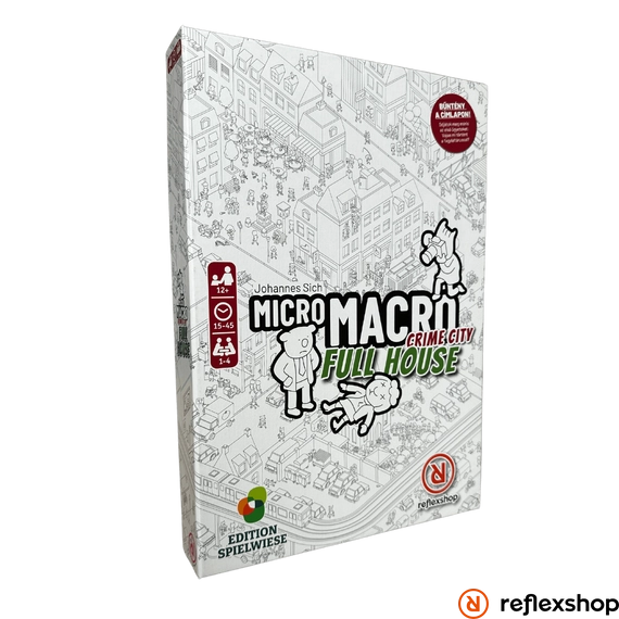MicroMacro: Crime City - Full House társasjáték borító