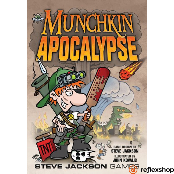 Munchkin Apocalypse angol nyelvű társasjáték
