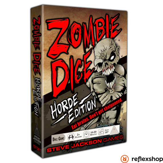 Zombie Dice Horde Edition társasjáték, angol nyelvű