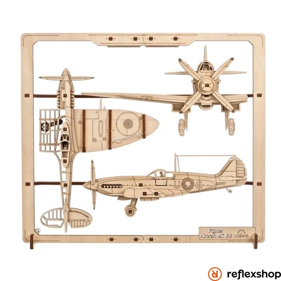 Model Fighter Aircraft 2.5D Puzzle