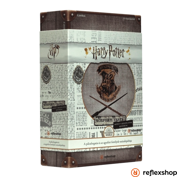 Harry Potter: Roxforti csata - Sötét varázslatok kivédése társasjáték dobozborító