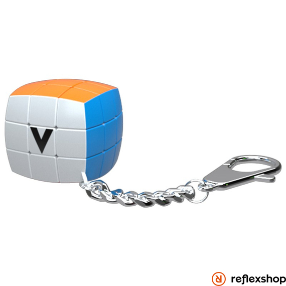 V-Cube 3x3 kulcstartó lekerekített