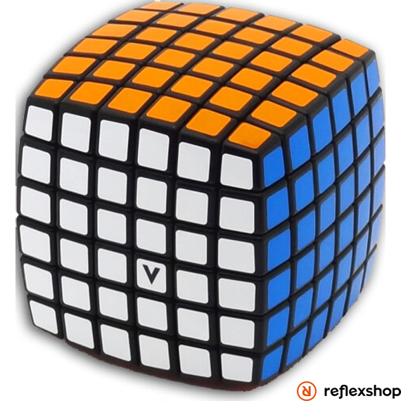 V-Cube 6x6 versenykocka lekerekített fekete