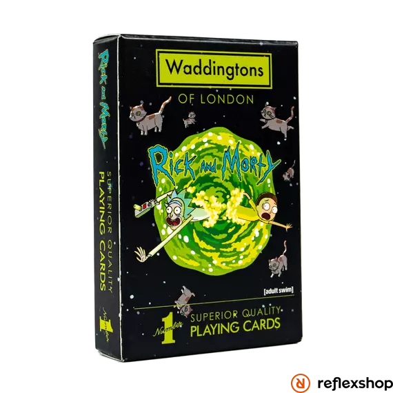 Waddingtons: Rick &amp; Morty römi kártya