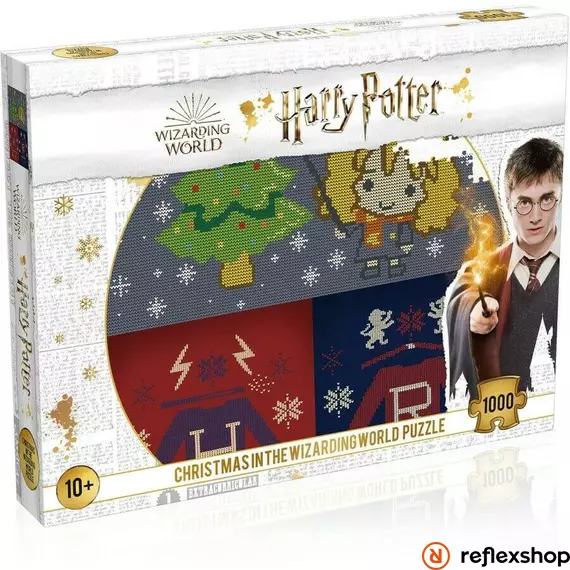 Harry Potter Christmas in the Wizarding World 1000 db puzzle