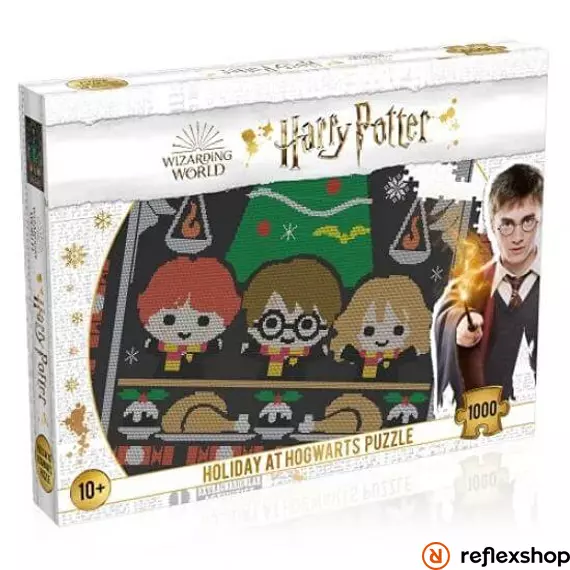 Harry Potter Holiday at Hogwarts 1000 db puzzle