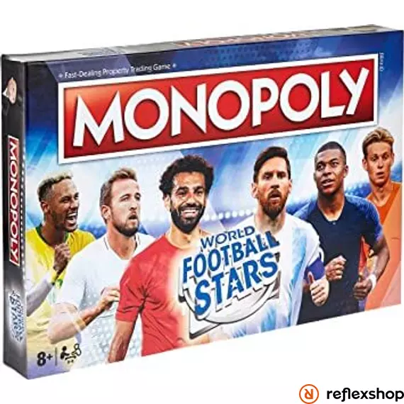 Monopoly - World Football Stars, angol nyelvű