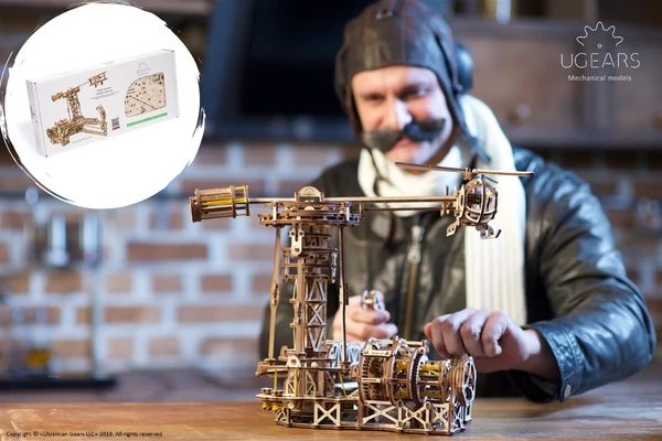 UGEARS mechanikus fa modellek