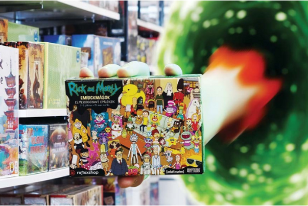 Társasjátékká változtam, Morty!