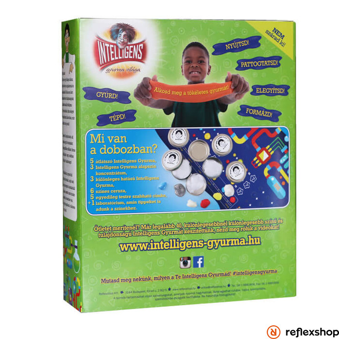 Intelligens Gyurma Kreativ Laboratorium Reflexshop