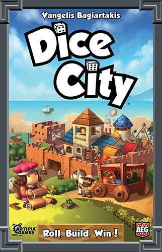 sticky Dice City társasjáték, angol nyelvű