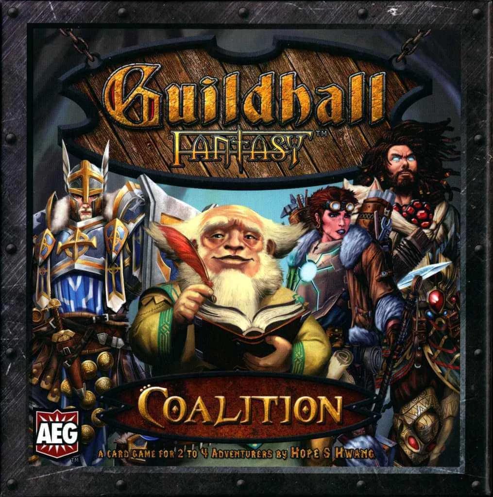 sticky Guildhall Fantasy Coalition angol nyelvű társasjáték