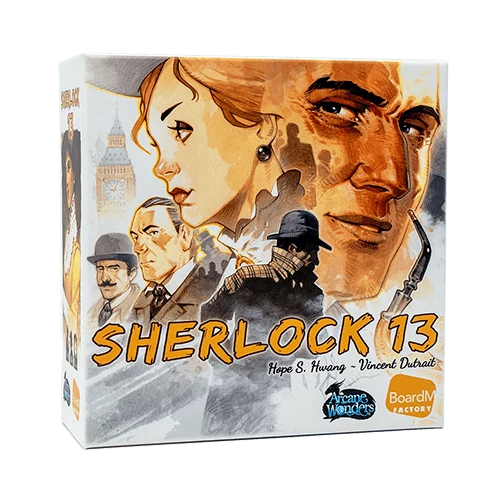 sticky Sherlock 13 társasjáték, angol nyelvű