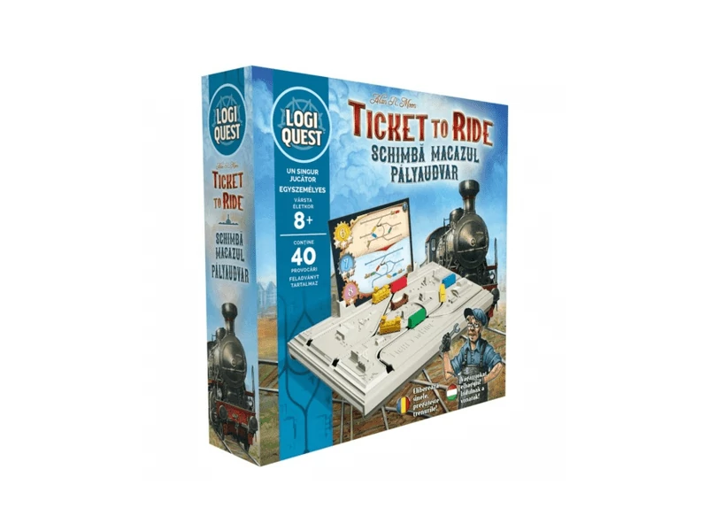 sticky LogiQuest: Ticket to Ride társasjáték