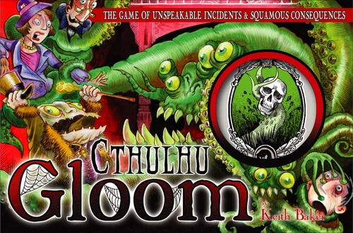 sticky Cthulhu Gloom társasjáték, angol nyelvű